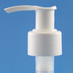 24mm 410 White Smooth Lock Up Lotion Pump, 1.5ml Output